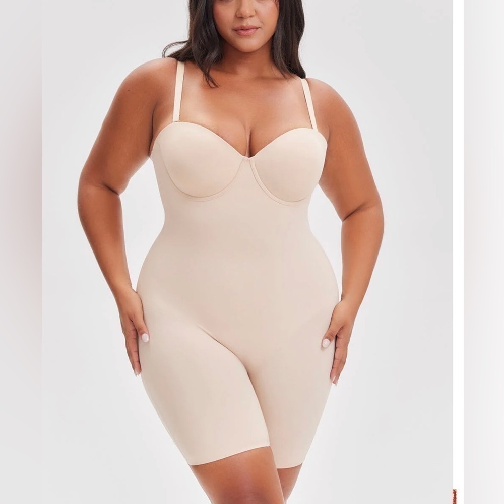 She’s Waisted NWT Push Up Bra & Bodysuit Shorts size XXL